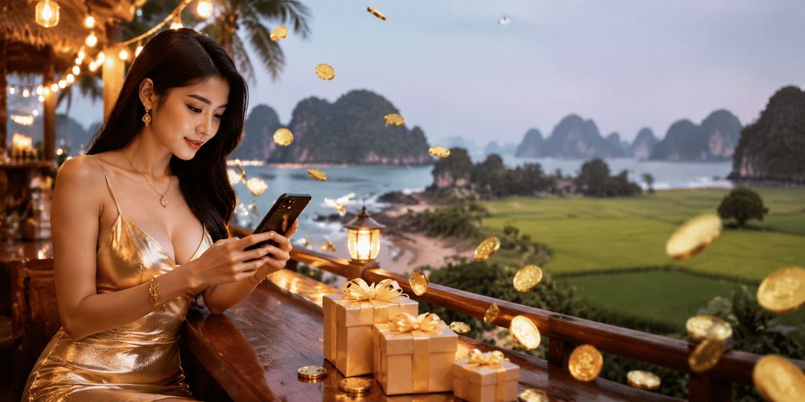 Người dùng VIP nhận ưu đãi bonus trực tuyến tại vùng biển Ninh Bình