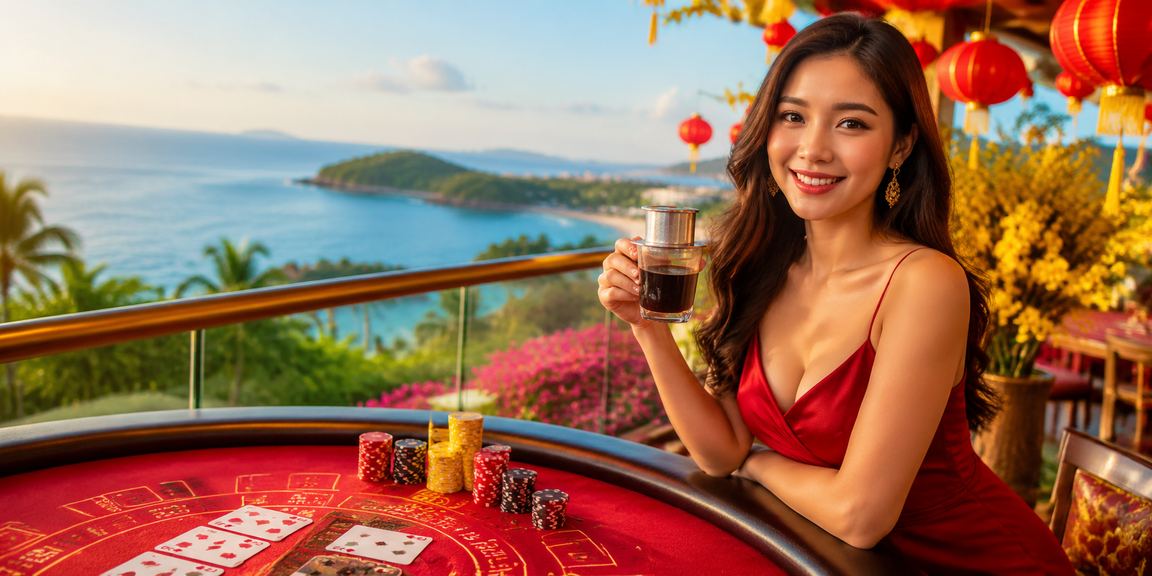Người chơi thư giãn tại Phú Quốc xem tỷ lệ kèo và baccarat trên điện thoại